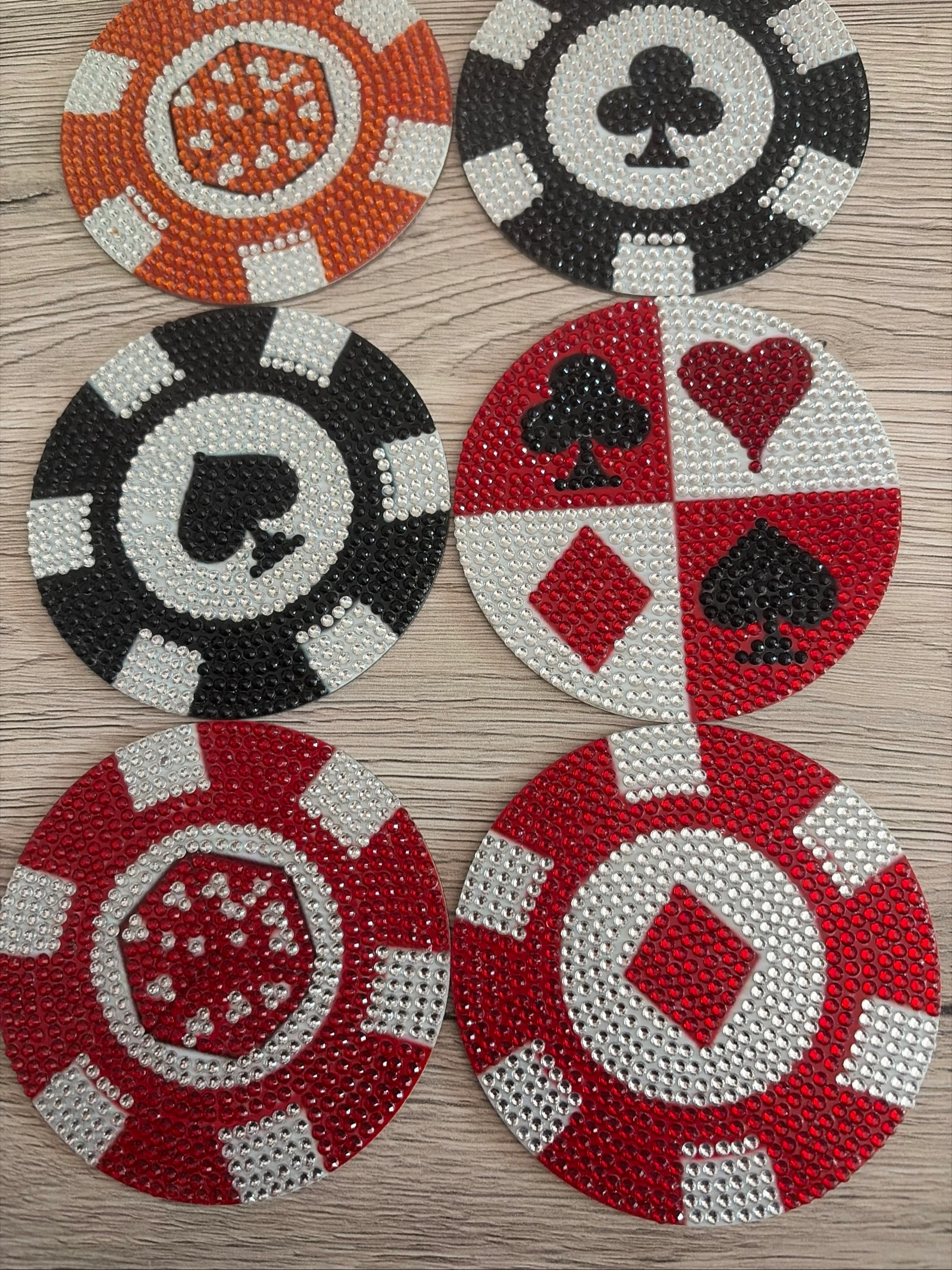 Bases de vidrio para poker – photo 4